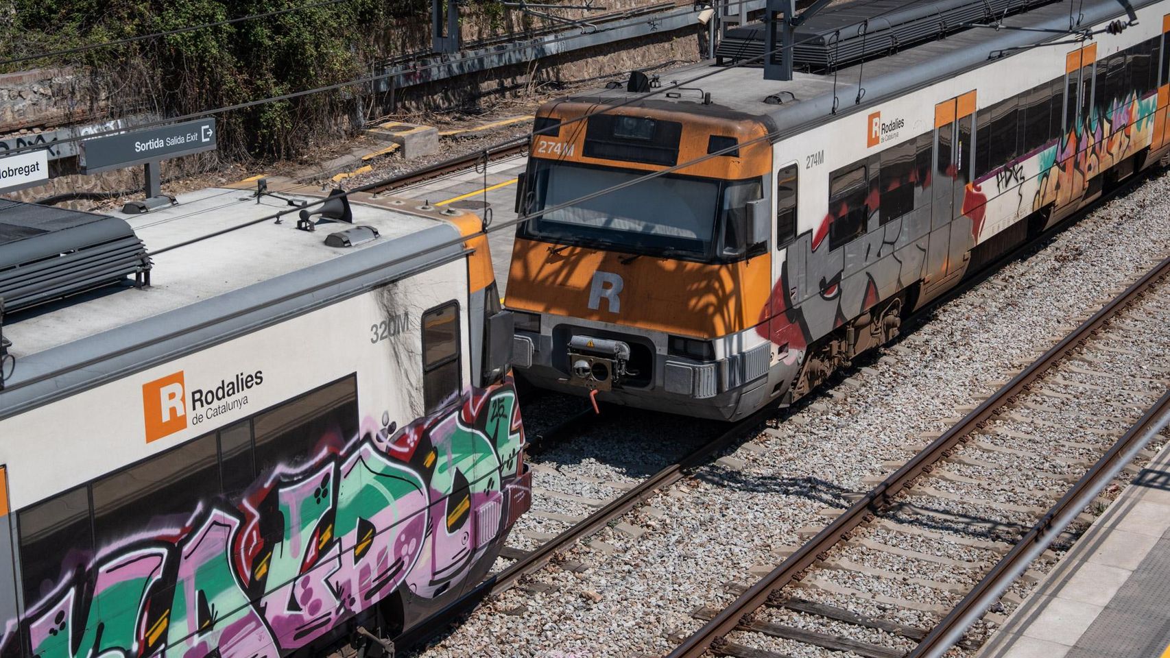 Imagen de archivos de una estación de Rodalies