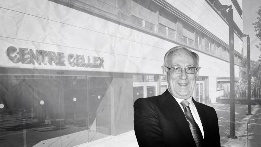 Jordi Segarra, junto al centro Cellex