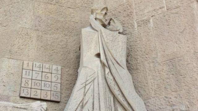 EL sudoku de la fachada de la Pasión en la Sagrada Família