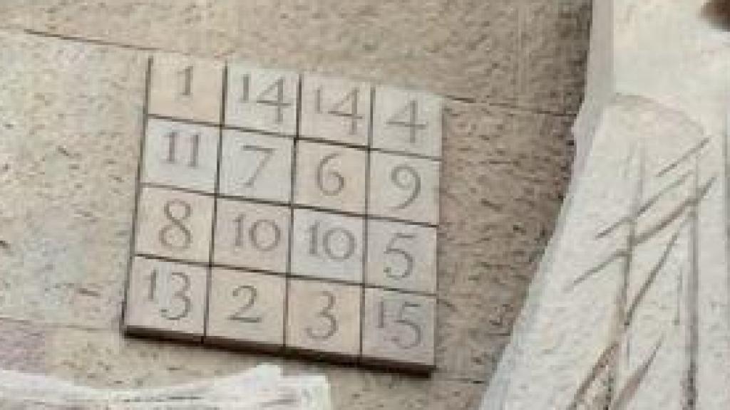 EL sudoku de la fachada de la Pasión en la Sagrada Família