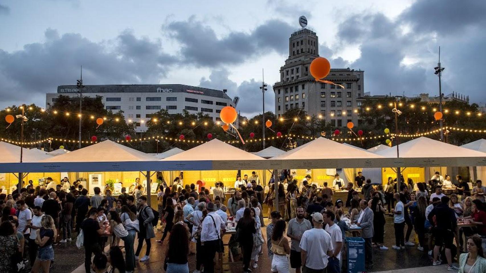 El Tast a la Rambla en una edición anterior