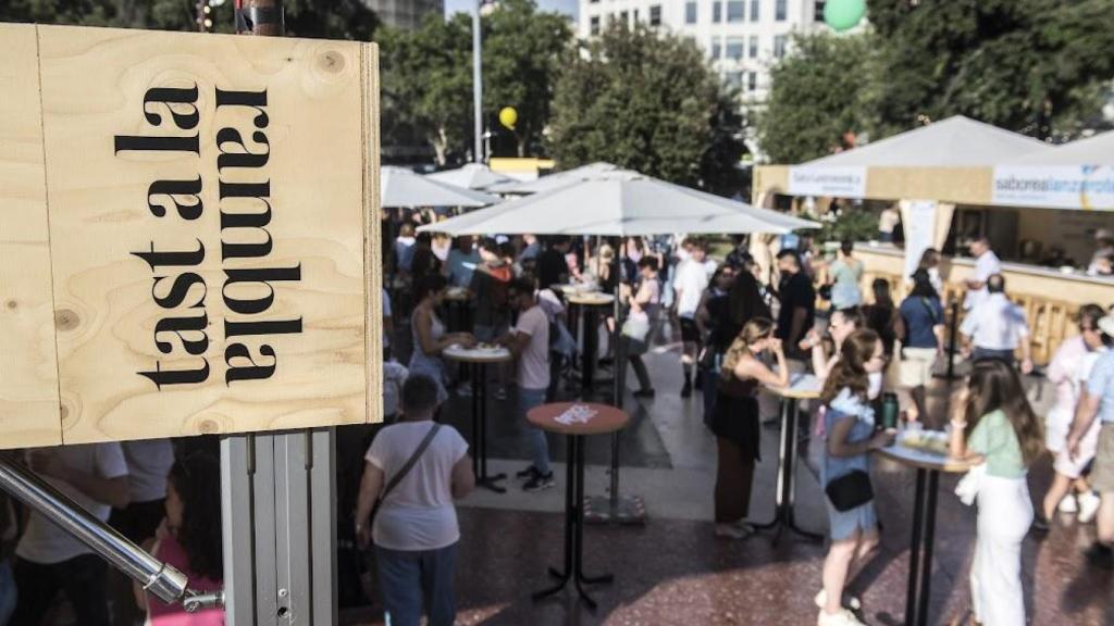 El Tast a la Rambla en una edición anterior
