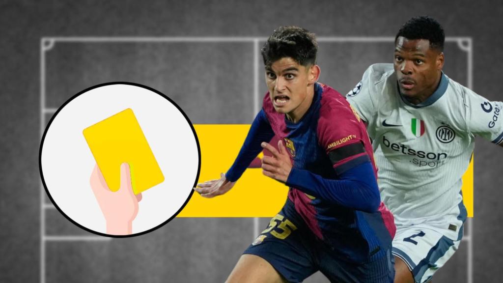 Tarjeta amarilla: Gerard Martín