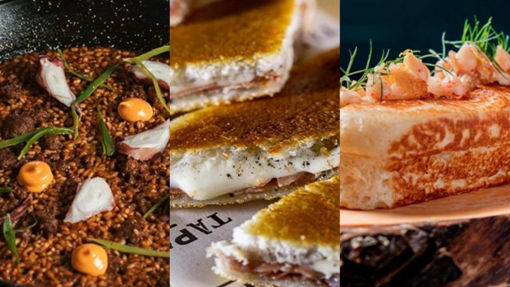 Variedad de tapas que se servirán en 'Tast a la Rambla'