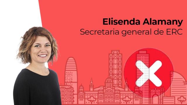 Elisenda Alamany, secretaria general de ERC