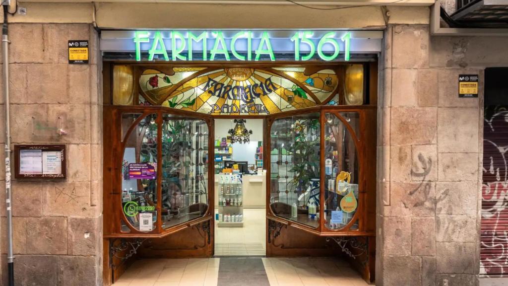 La farmacia más antigua en el centro Barcelona