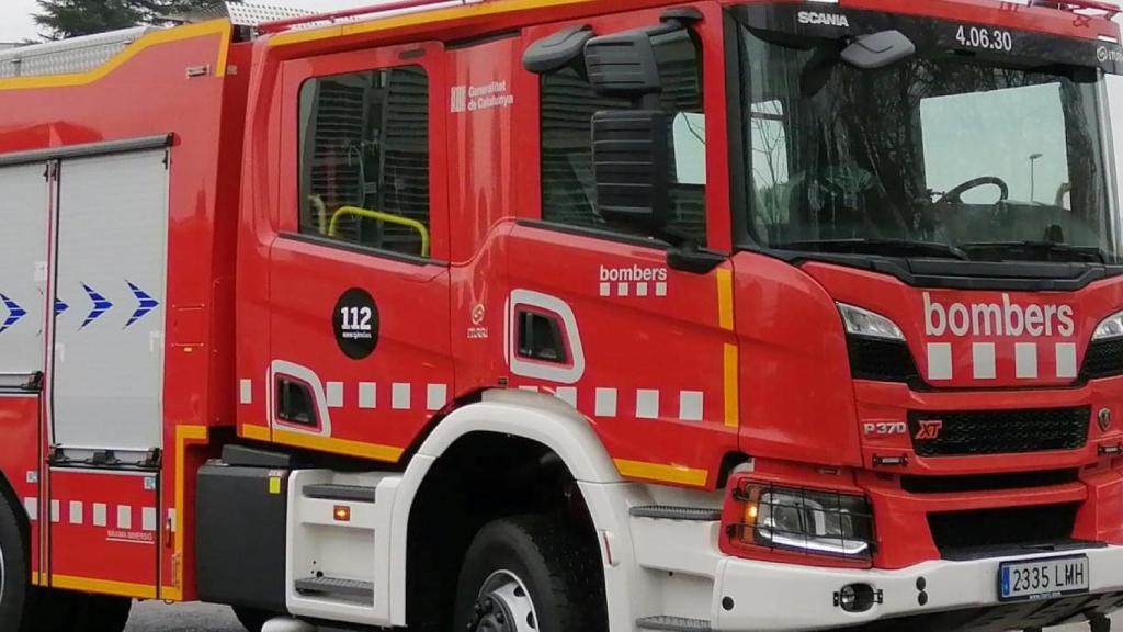 Un vehículo de los Bombers