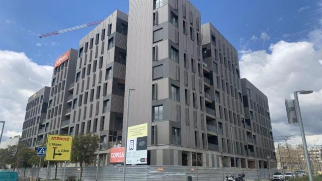 La promoción de vivienda protegida Illa Acer, en el distrito de Sants-Montjuïc