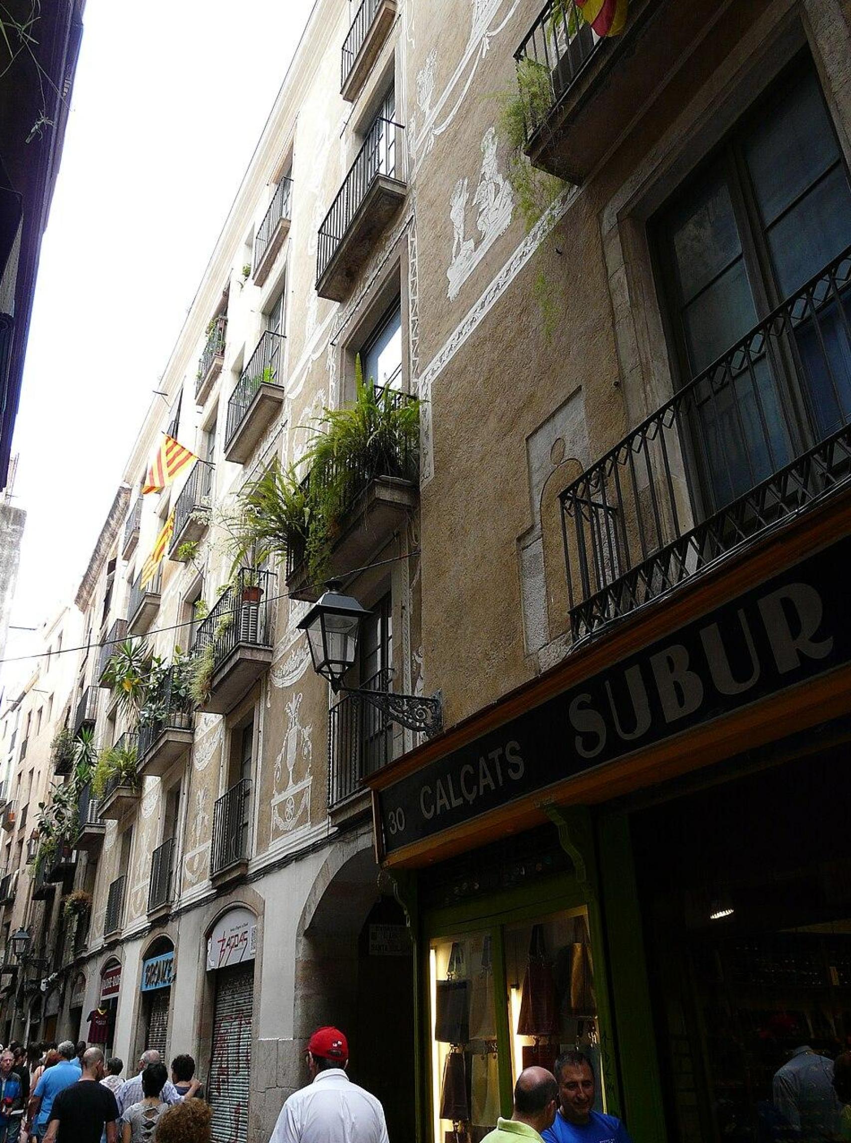 La Casa Bruguera en una imatge de fitxer