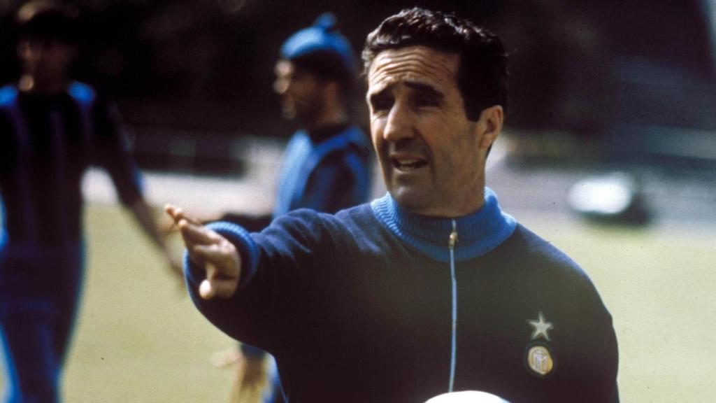 Helenio Herrera, en su etapa como entrenador del Inter