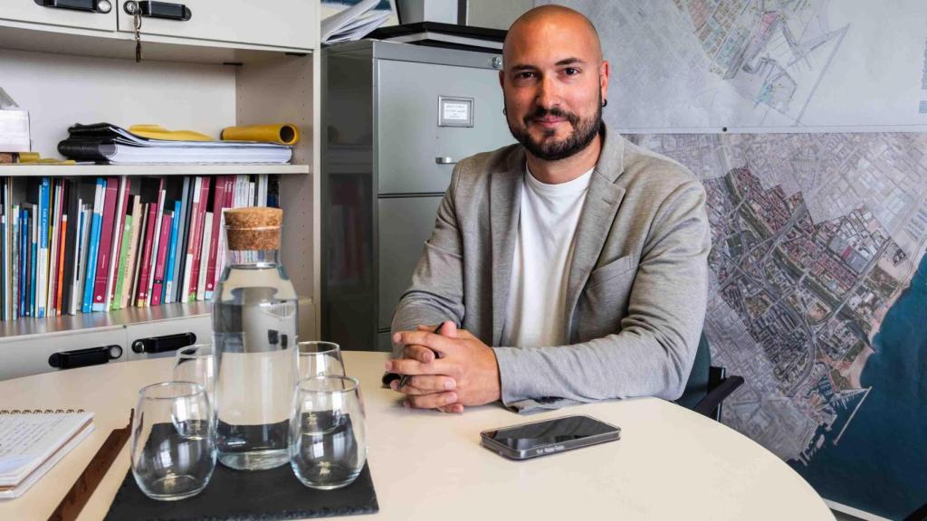 José Antonio Gras durant l'entrevista amb Metròpoli