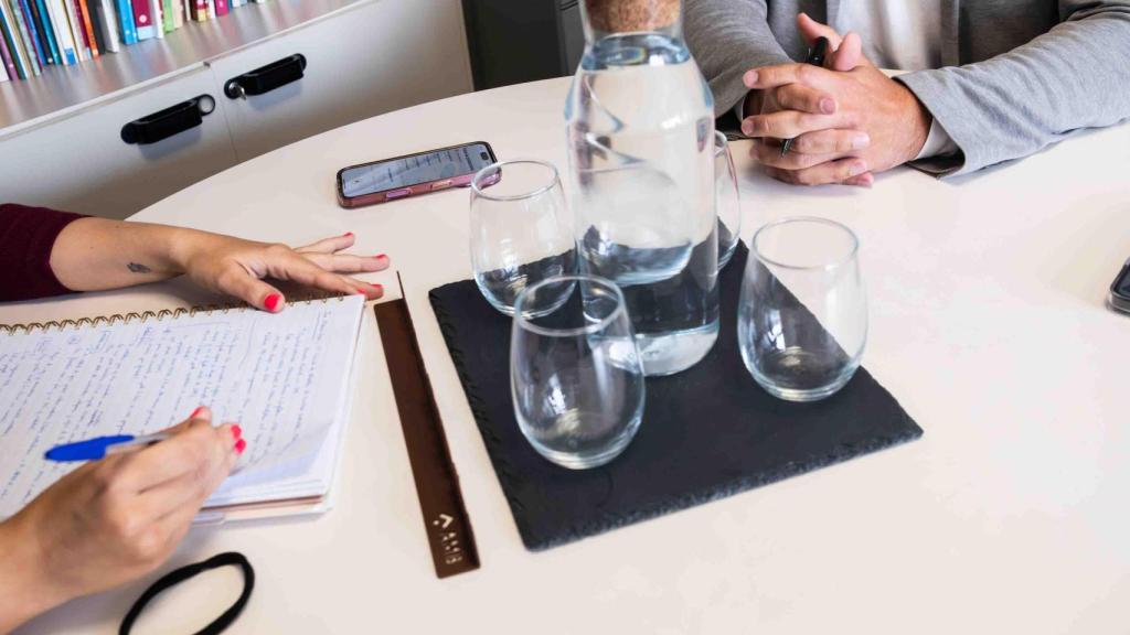 José Antonio Gras durant l'entrevista amb Metròpoli