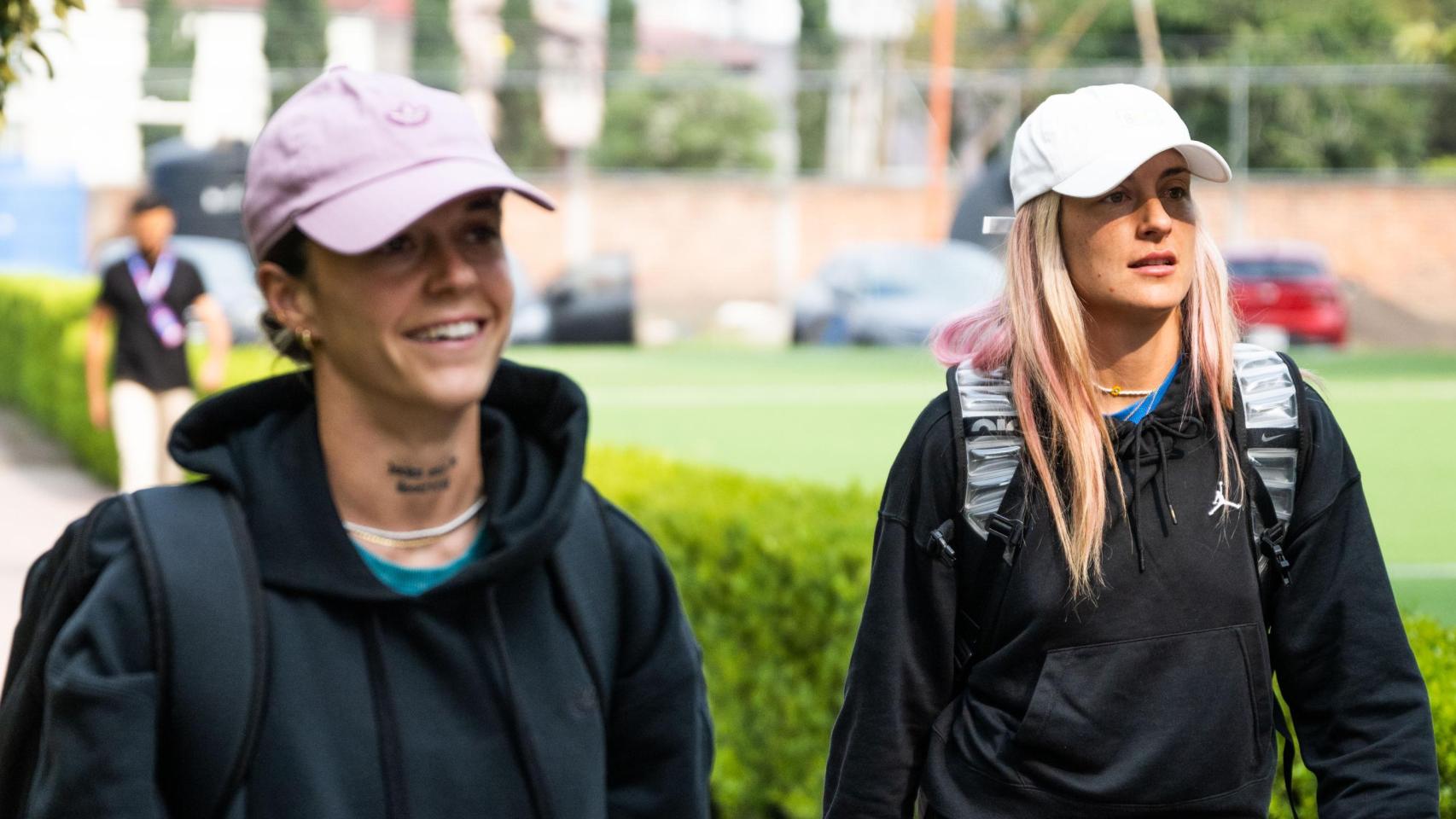 Mapi León y Alexia Putellas