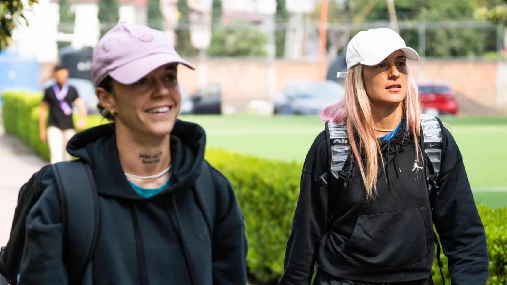 Mapi León y Alexia Putellas