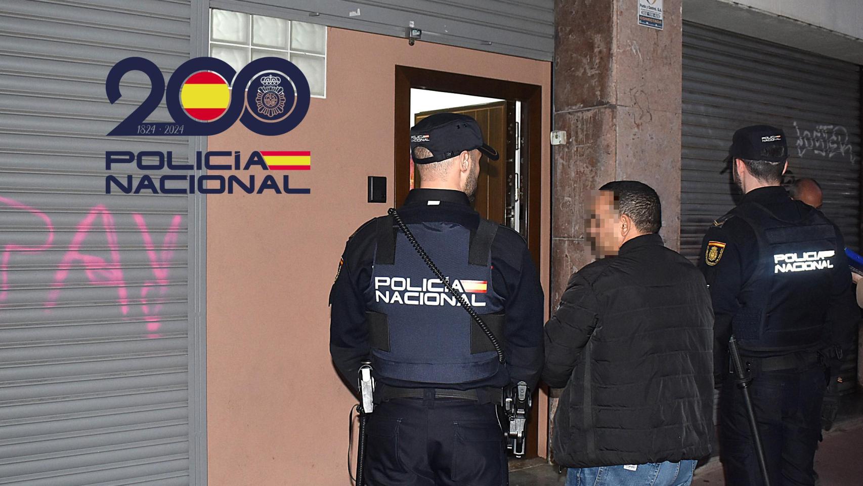 La Policía Nacional detiene a uno de los integrantes de una banda en Barcelona que receptaba artículos robados para enviarlos a Marruecos