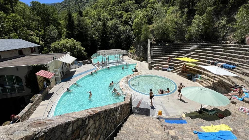 Las termas a media hora de Cataluña que te harán sentir como emperador romano, los baños de Saint-Thomas