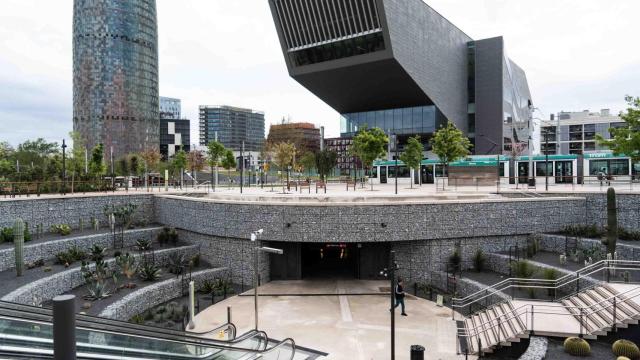 Plaza de les Glòries en una imagen de archivo