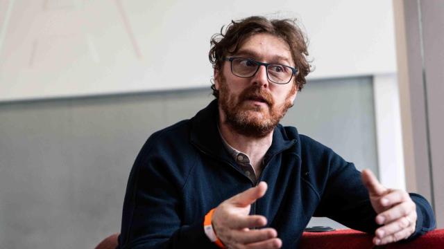 Pep Salazar, director del festival OFFF Barcelona, en una entrevista con Metrópoli