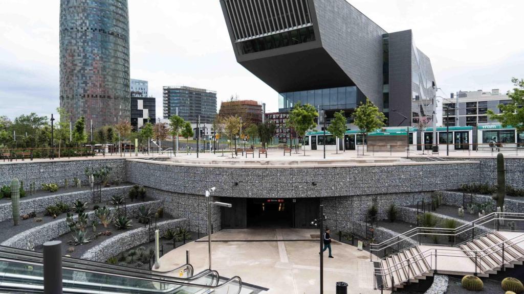 Plaza de les Glòries en una imagen de archivo