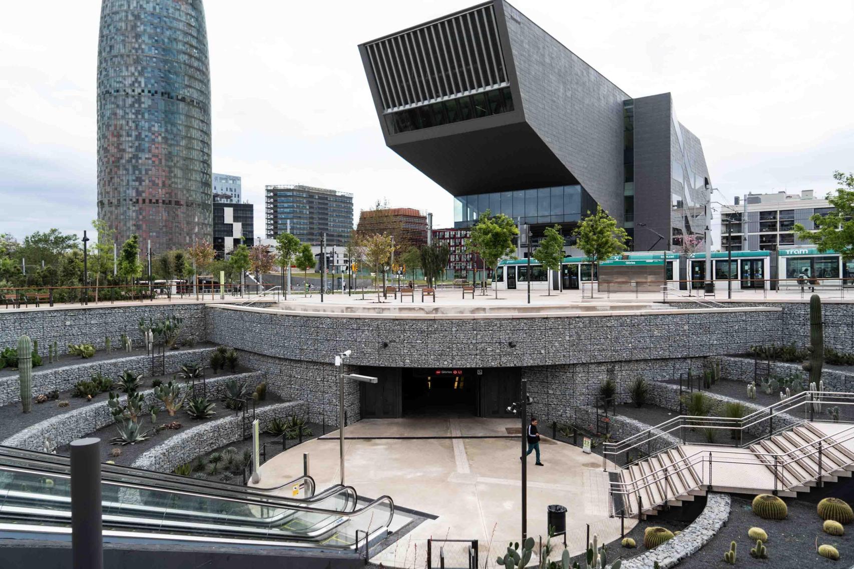 Nova plaça de les Glòries de Barcelona