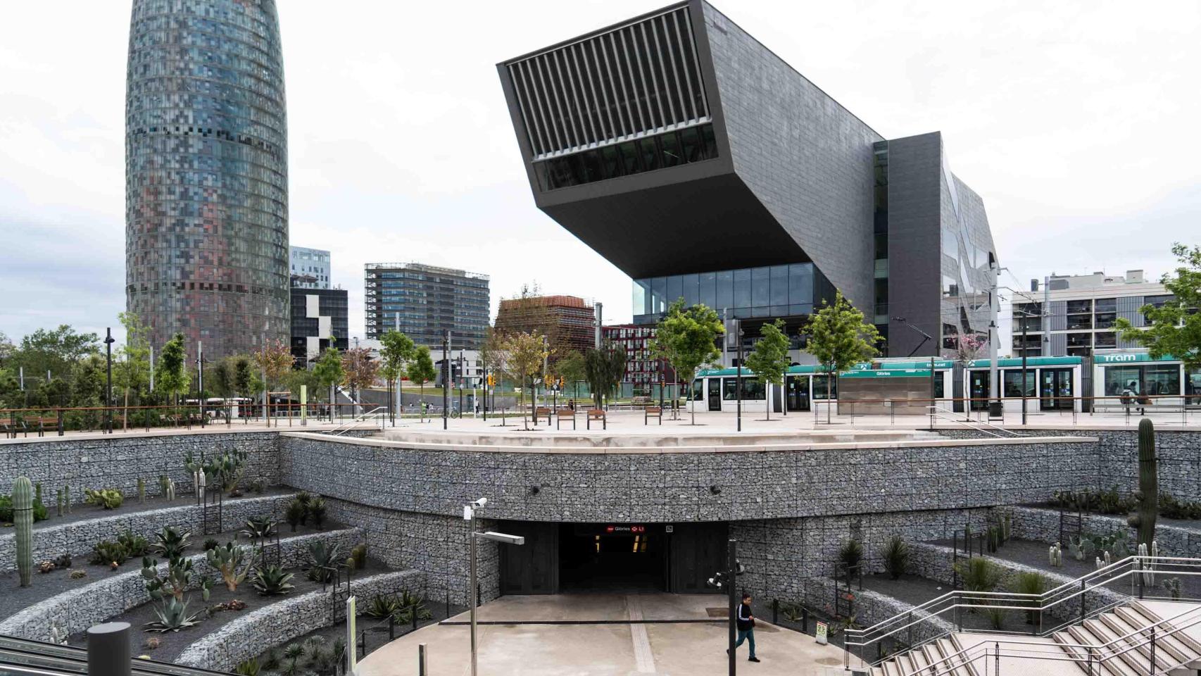 El museo del diseño en la nueva plaza de les Glòries de Barcelona
