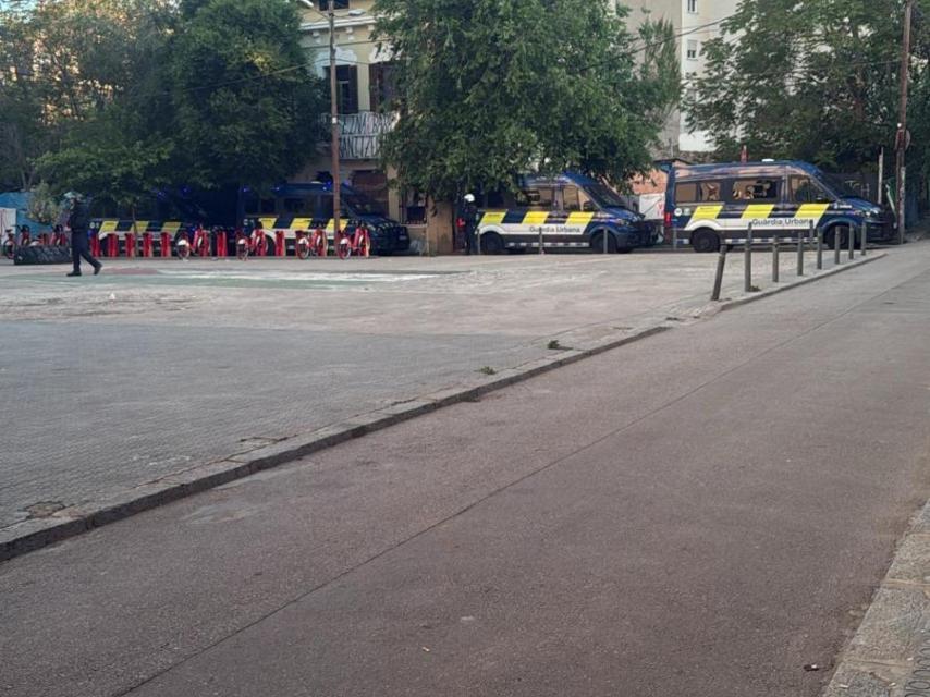 Desalojo del asentamiento de Vallcarca este jueves