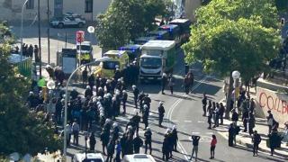 Desalojo del asentamiento de Vallcarca este jueves