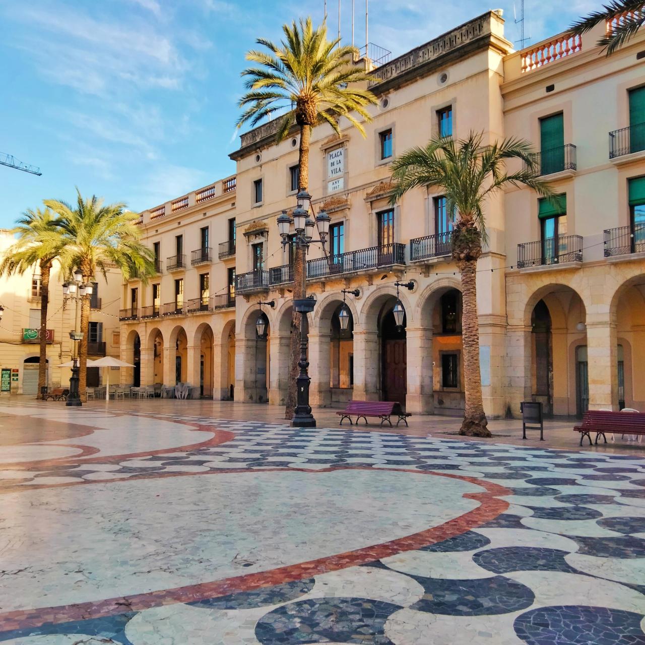 Plaça de la Vila de Vilanova i la Geltrí