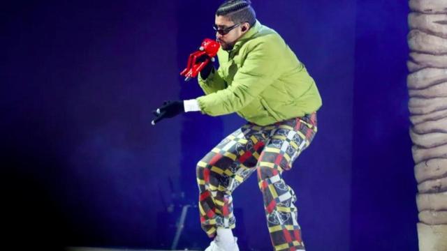 El cantante puertorriqueño Bad Bunny, en una fotografía de archivo.