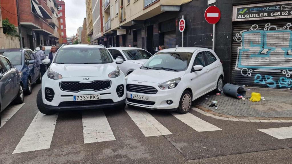 Accidente de coche en El Prat