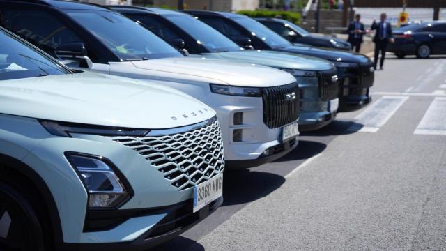 Vehículos de las firmas de Chery en el Automobile Barcelona