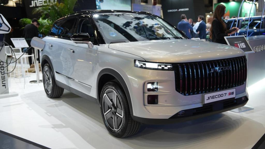 Jaecoo 7 híbrido enchufable en el Automobile Barcelona