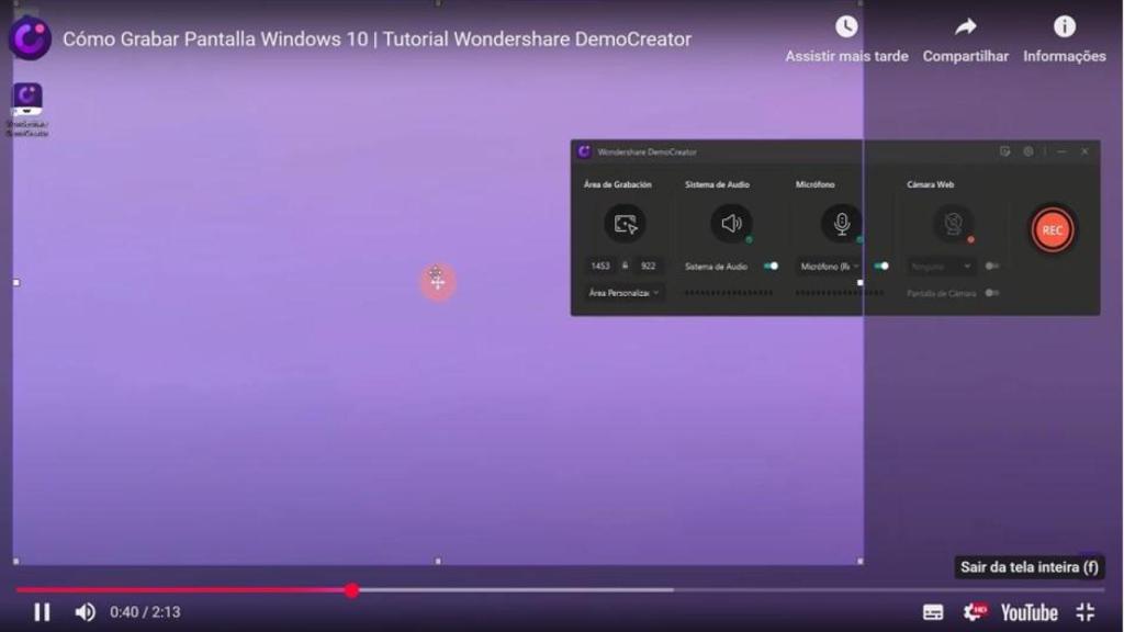 Instalación del programa