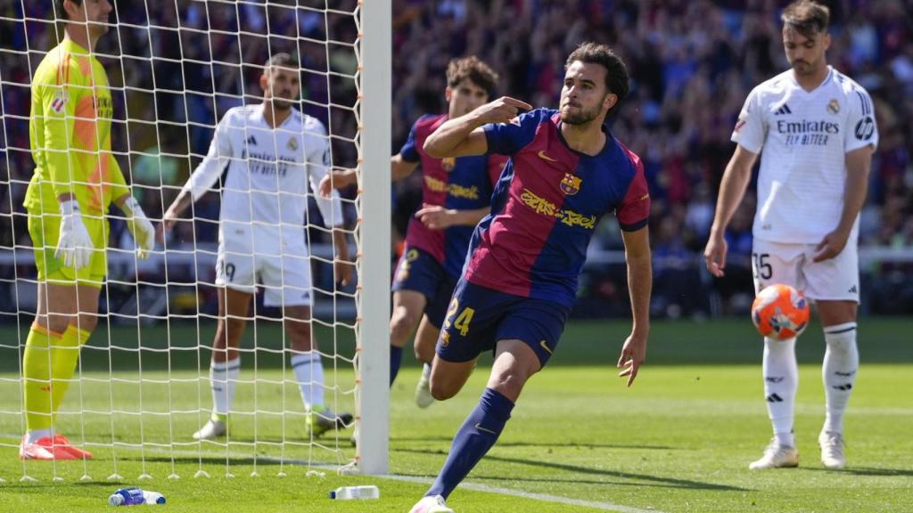 Éric García marca el primer gol del Barça