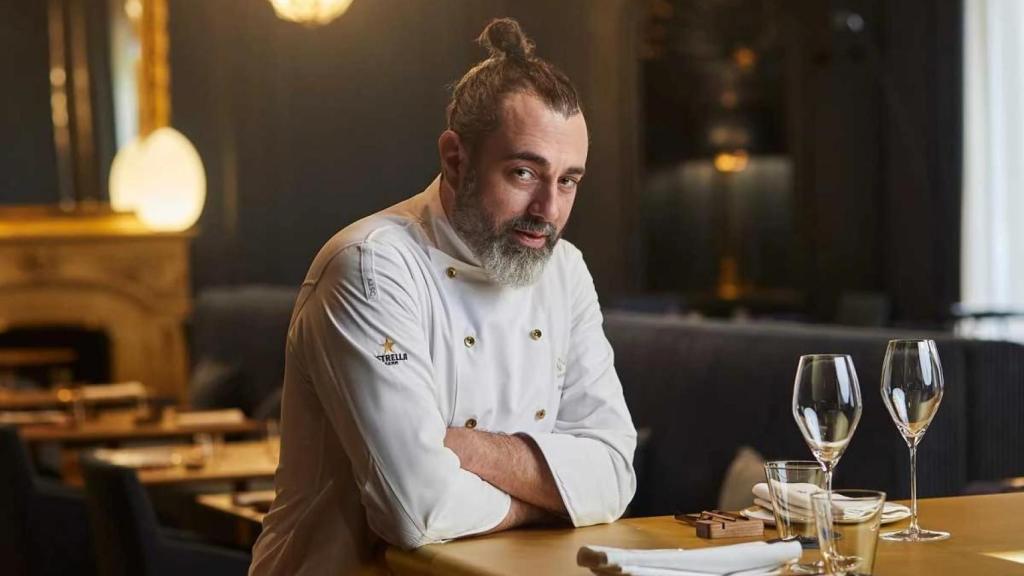El chef Rafa Zafra de Amar Barcelona