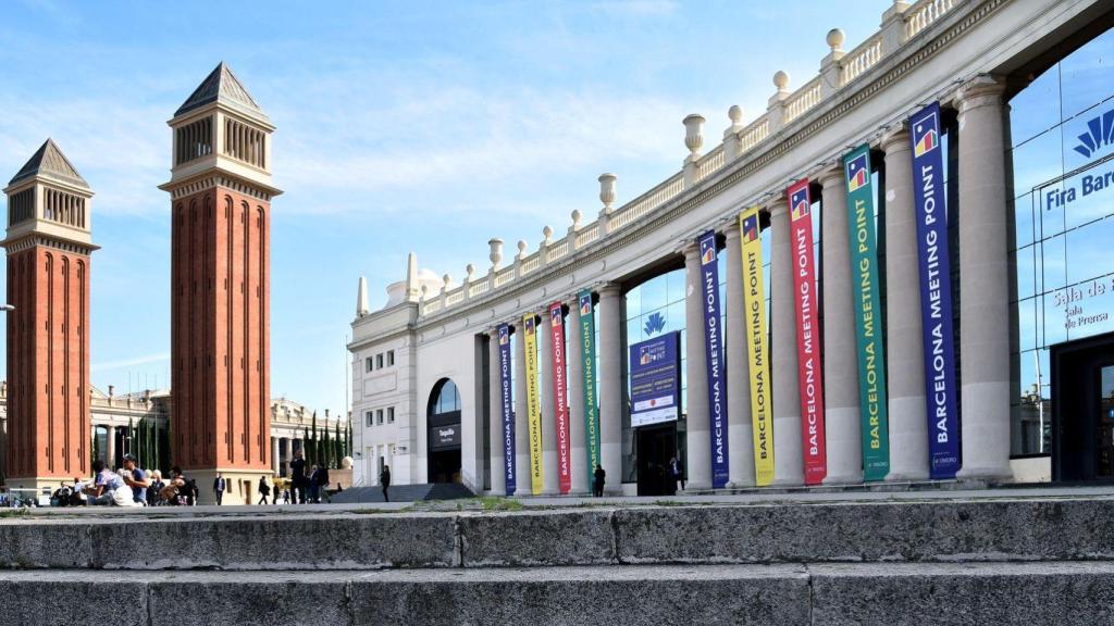Recinto de Fira de Barcelona, en plaza Espanya