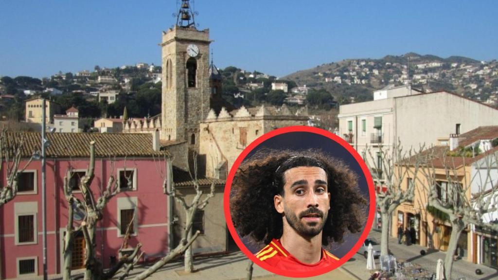 Fotomontaje Marc Cucurella y Alella