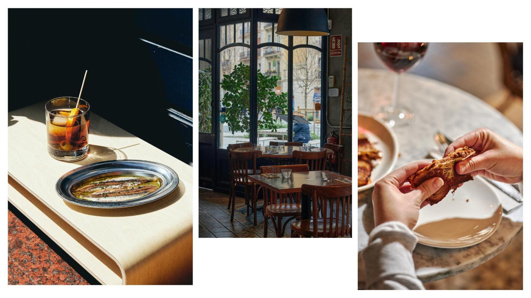 Fotomontaje de imágenes del Bar Anita, lo nuevo de Pantea Group