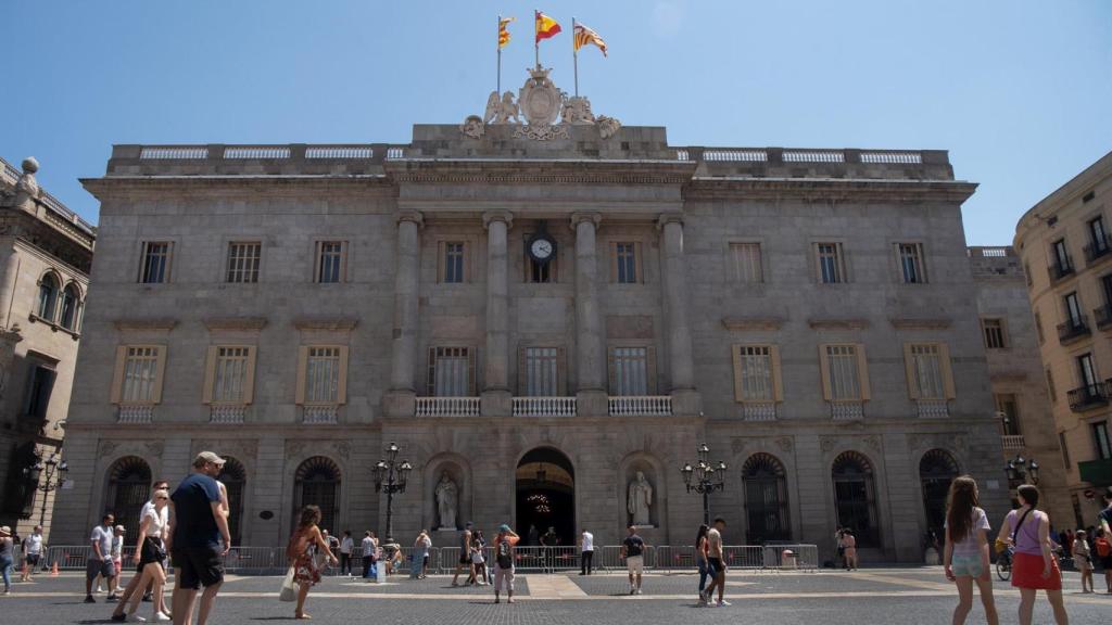 Fachada del Ayuntamiento de Barcelona, en una imagen de archivo