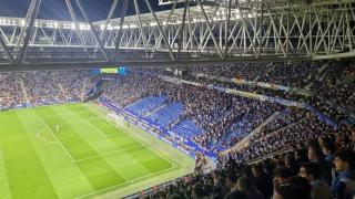 La Curva del Espanyol vacía la grada en el derbi contra el Barça en protesta por el atropello múltiple