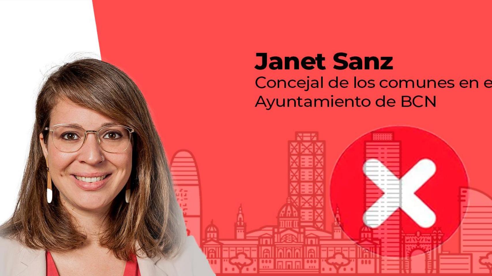 La concejal de los comunes Janet Sanz