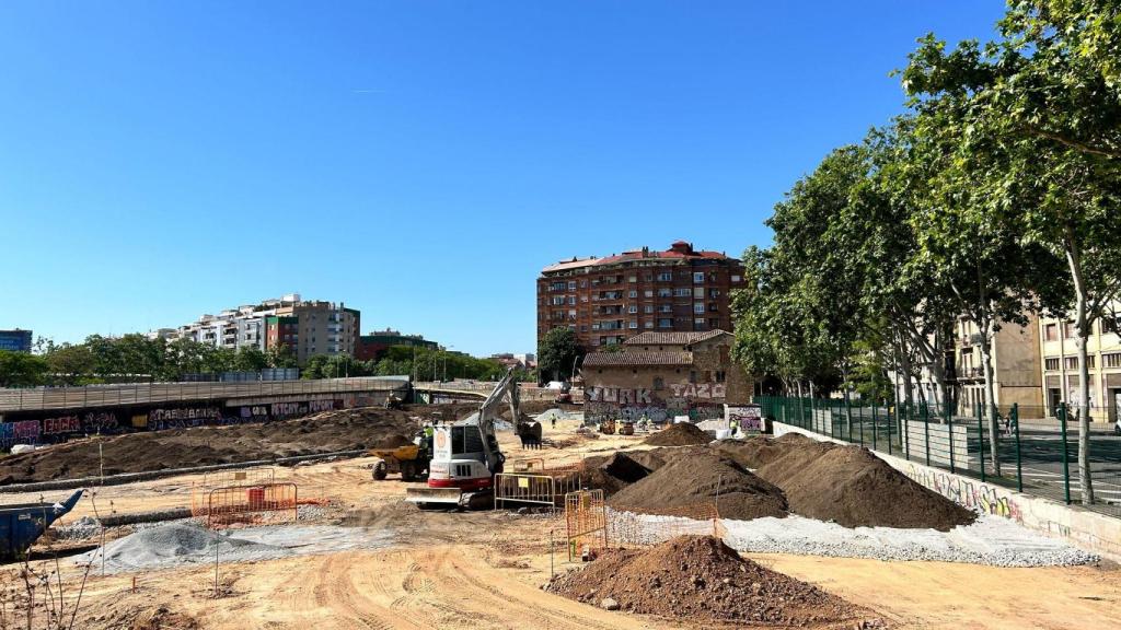 Obras en el entorno de la Torre del Fang