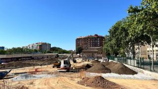 Obras en el entorno de la Torre del Fang
