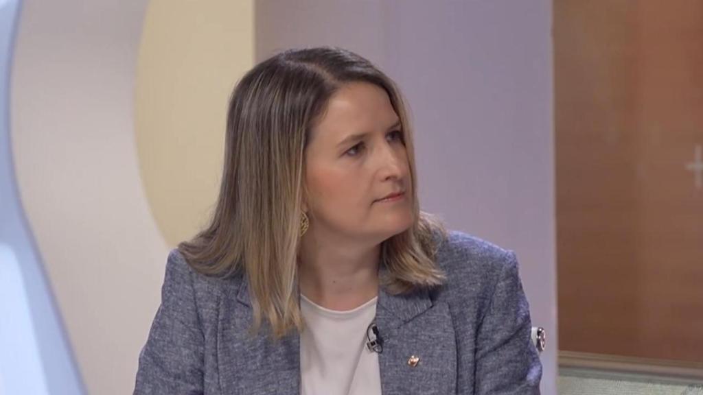 Mònica Martínez, 'consellera' de Drets Socials, en una entrevista en TV3 este viernes