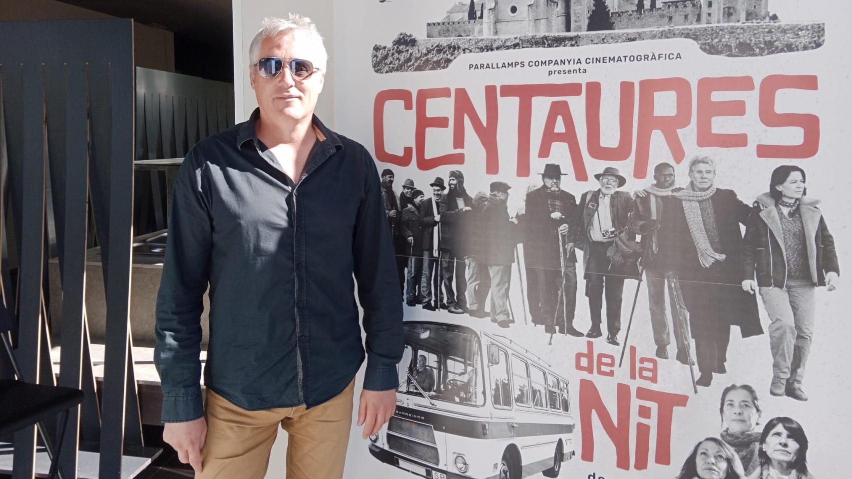 El director de cine Marc Recha en el Festival de Sitges