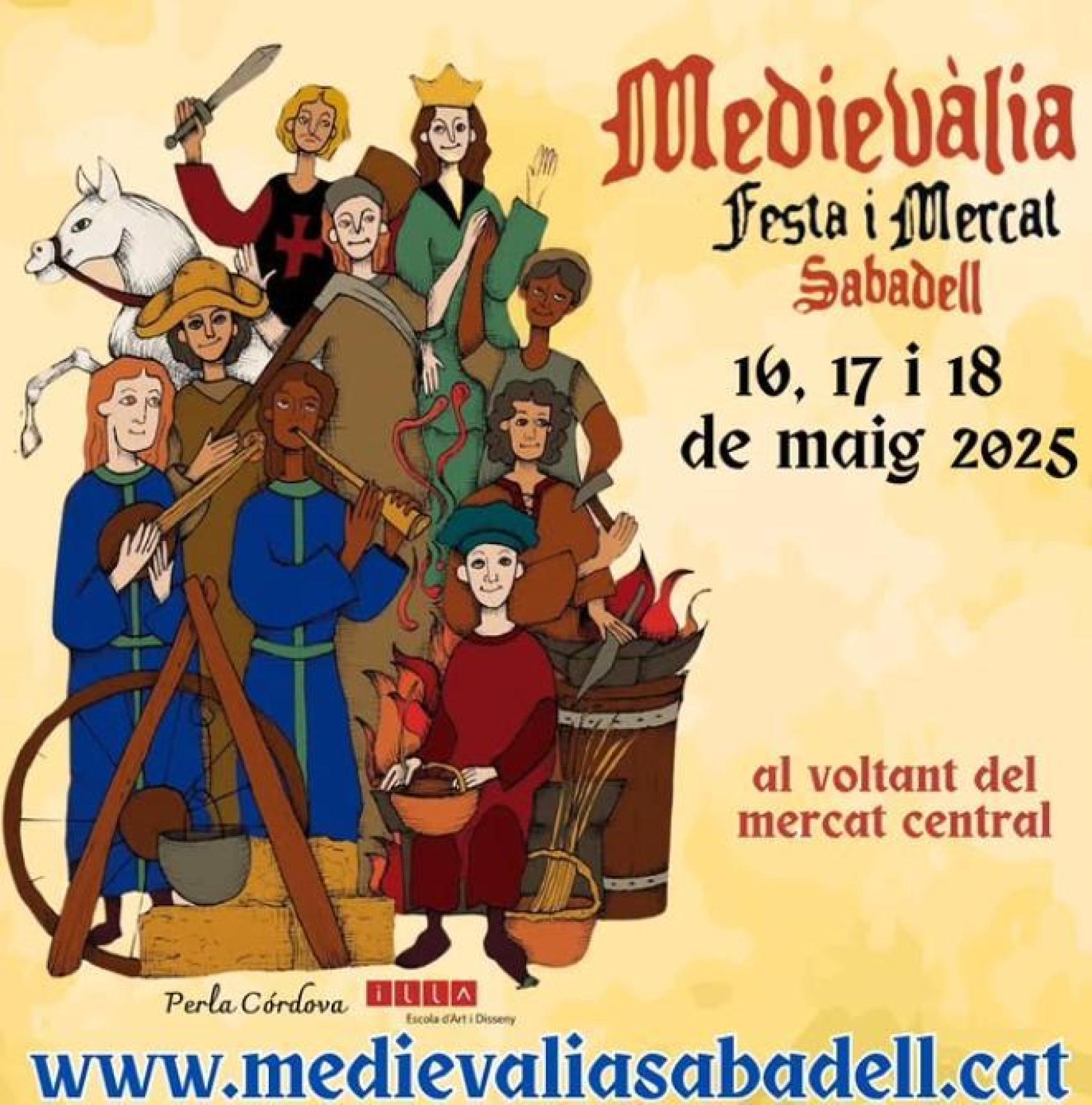 Imatge del cartell oficial del mercat Medieval