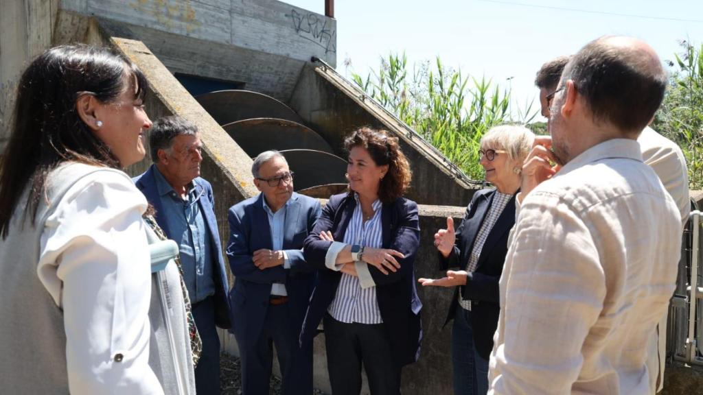 La consellera Silvia Paneque, durant la presentació del nou protocol de gestió de l'estany de la Murtra