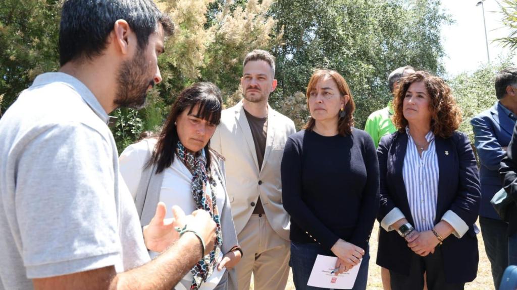 La consellera Silvia Paneque, durant la presentació del nou protocol de gestió de l'estany de la Murtra