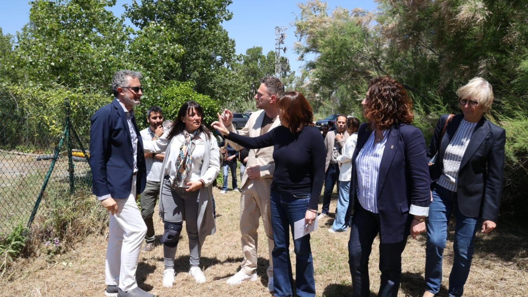 La consellera Silvia Paneque durante la presentación del nuevo protocolo de gestión del estany de la Murtra