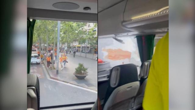 El Rayo Majadahonda presentará acciones legales para sancionar a los aficionados del Sant Andreu que apedrearon su autobús